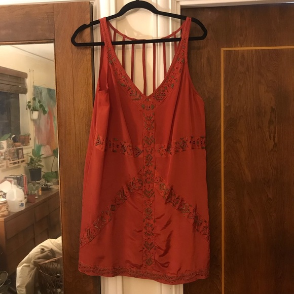 UO excite silk mini dress - Picture 1 of 8